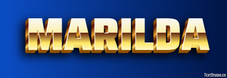 Marilda Text effect