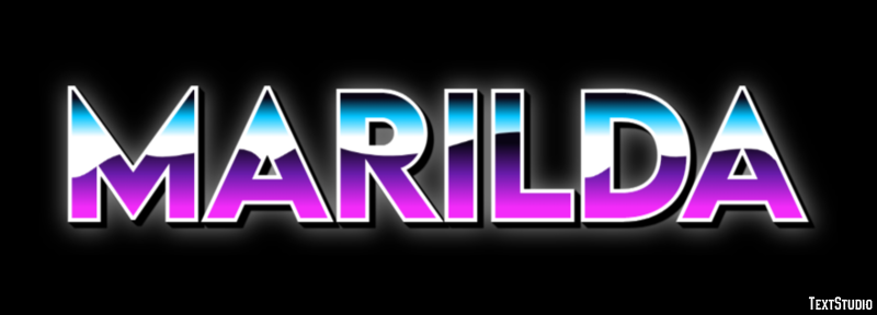 Marilda Text effect