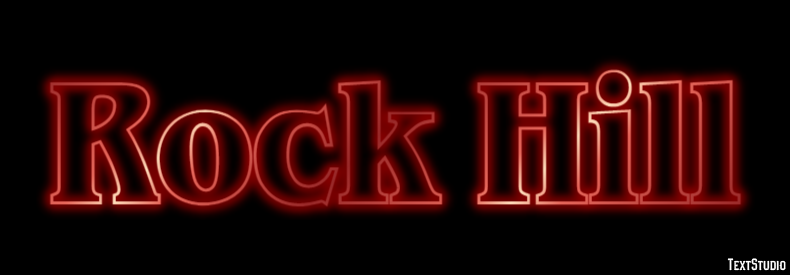 Rock Hill Efekt tekstowy