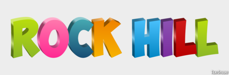 Rock Hill Efekt tekstowy