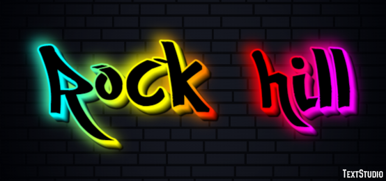 Rock Hill Efekt tekstowy