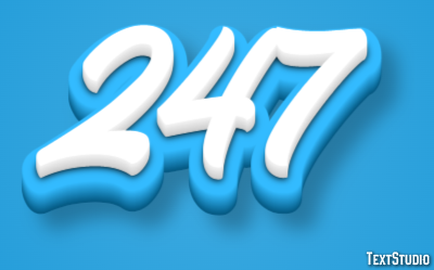 247 Text Effect