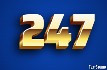 247 Text Effect
