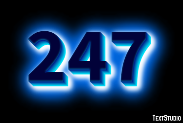 247 Text Effect