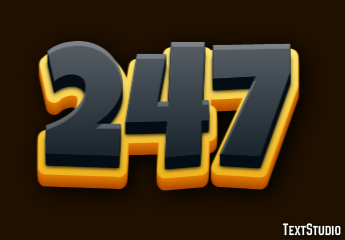 247 Text Effect