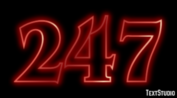 247 Text Effect