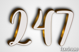 247 Text Effect