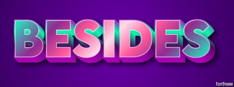 Besides Text Effect