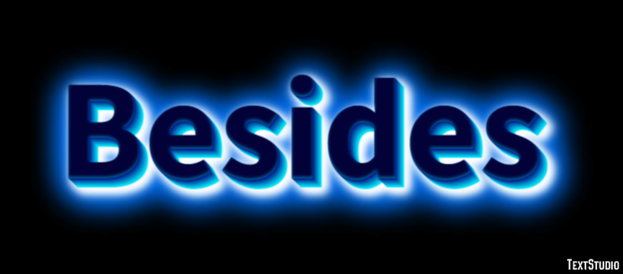 Besides Text Effect