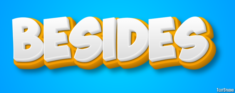 Besides Text Effect
