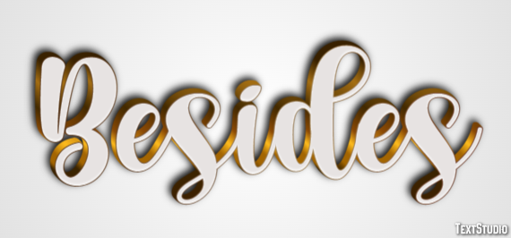 Besides Text Effect