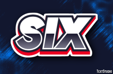 Six Efekt tekstowy
