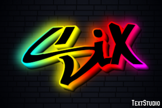 Six Text effect