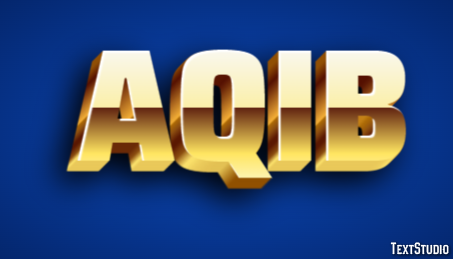 Aqib Text Effect