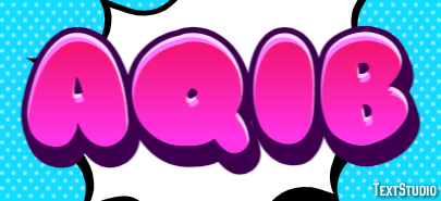 Aqib Text effect