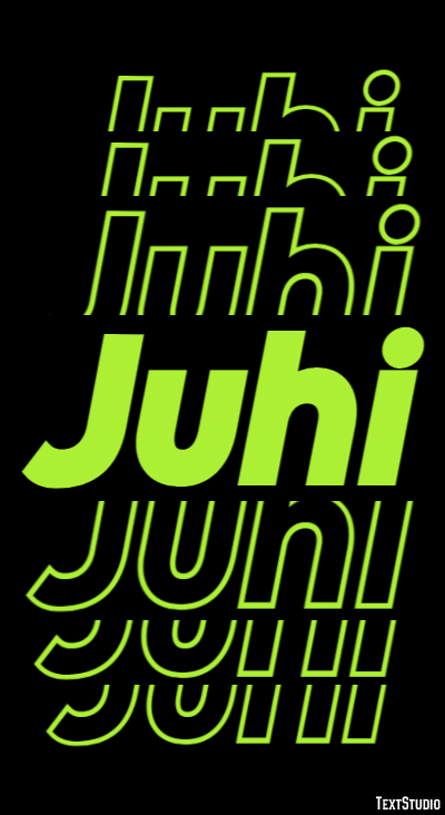 Juhi Effet de texte