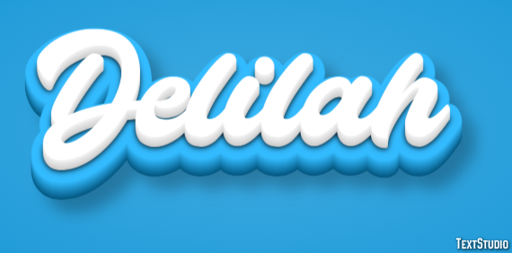 Delilah Texteffekt