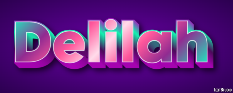 Delilah Texteffekt