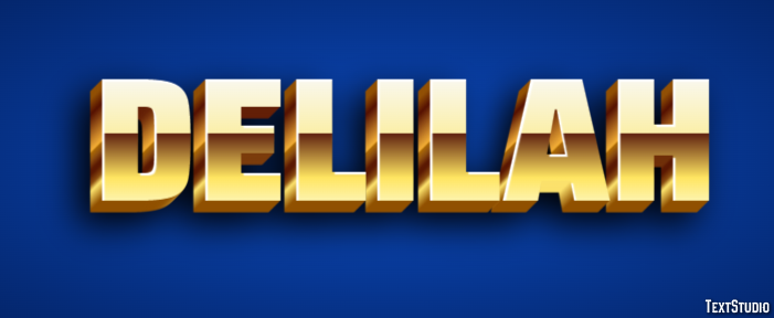Delilah Texteffekt