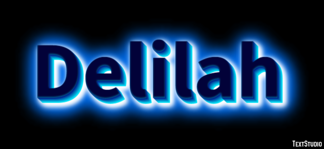 Delilah Efeito de texto