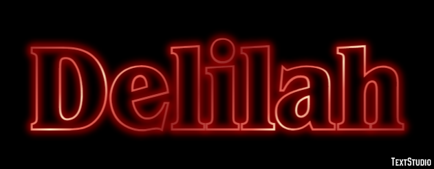 Delilah Texteffekt