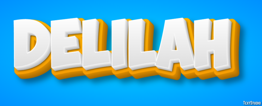 Delilah Texteffekt