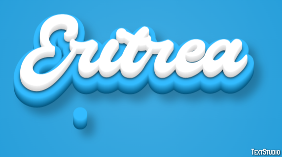 Eritrea Efecto de Texto