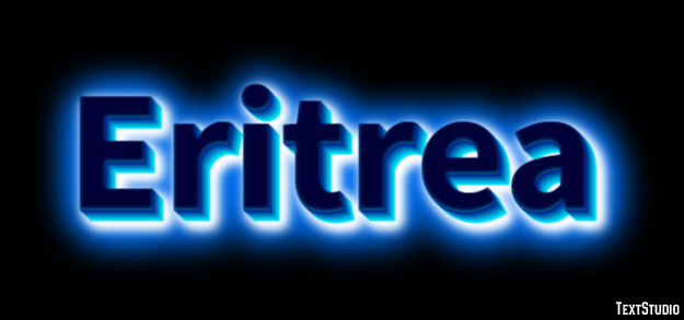 Eritrea Text effect