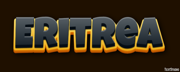 Eritrea Texteffekt