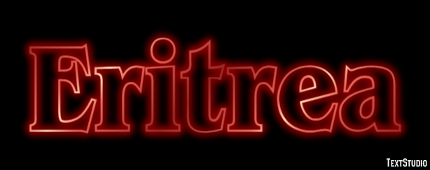 Eritrea Text effect