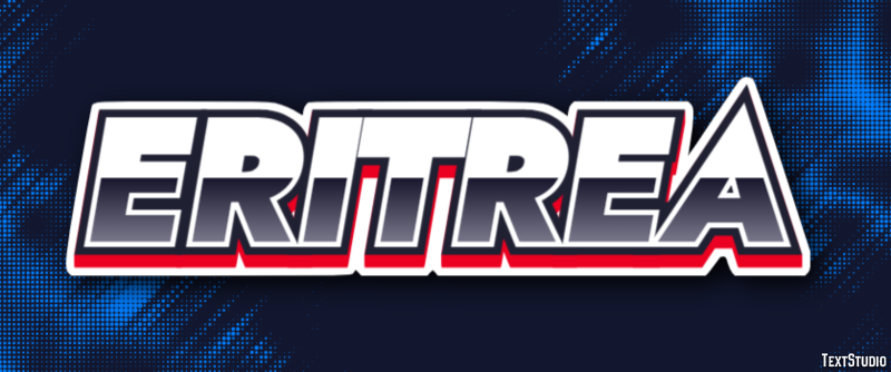 Eritrea Text effect