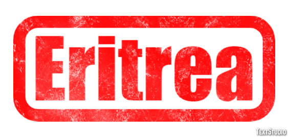 Eritrea Text effect