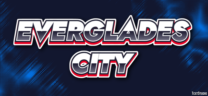Everglades City Efekt tekstowy