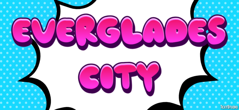 Everglades City Efekt tekstowy