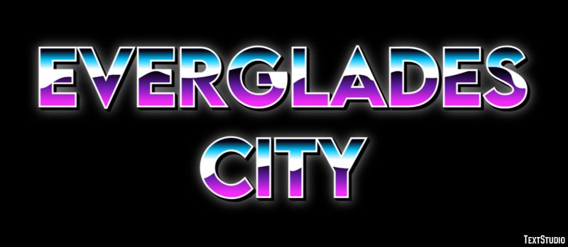 Everglades City Efekt tekstowy