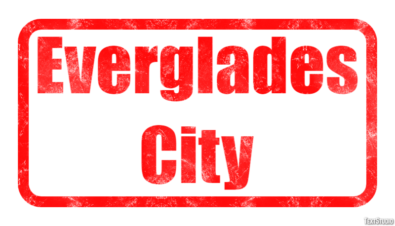 Everglades City Efekt tekstowy