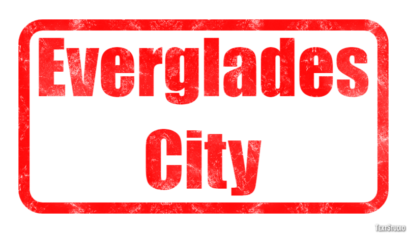Everglades City Efekt tekstowy