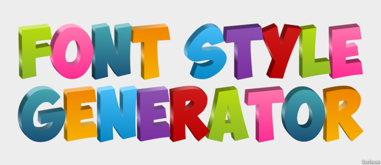 Font Style Generator Efekt tekstowy