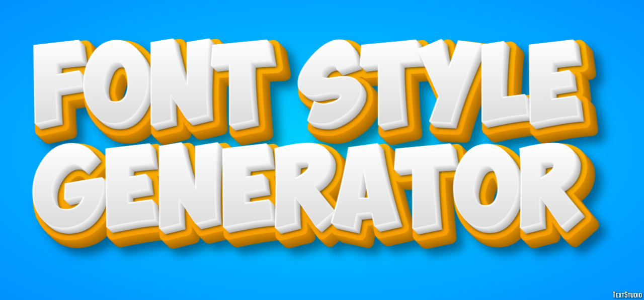 Font Style Generator Tekst Effect