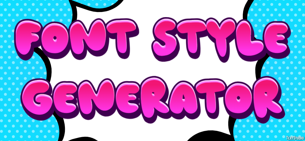 Font Style Generator Efekt tekstowy