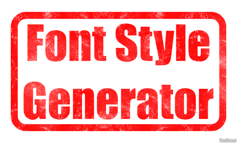Font Style Generator Efekt tekstowy