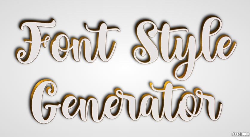 Font Style Generator Tekst Effect