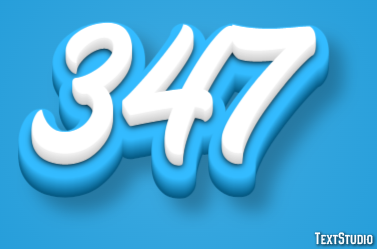 347 Text Effect