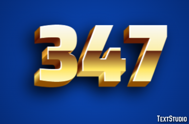 347 Text Effect