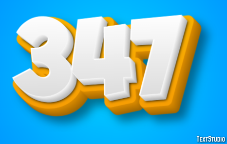 347 Text Effect