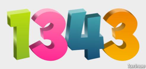 1343 Effetto testo