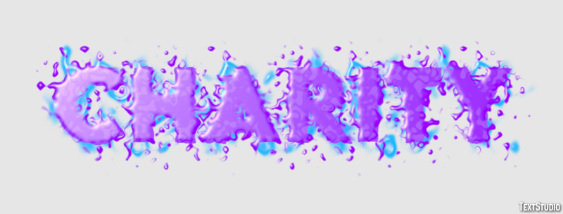 Charity Text effect