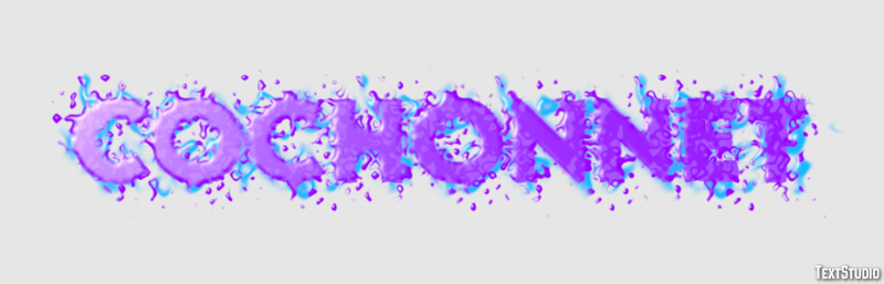 Cochonnet Text effect