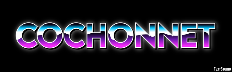 Cochonnet Text effect