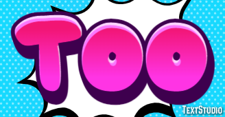 Too Text Effect